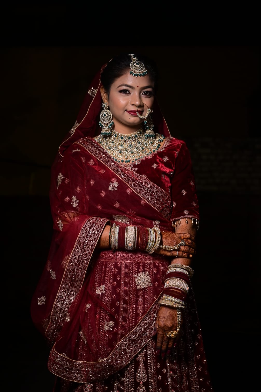 Contemporary Bridal Look